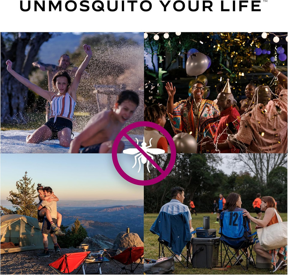 Thermacell Mosquito Repeller Patio Shield; Includes 12-Hour Refill; 15 Foot Zone of Protection; Highly Effective Mosquito Repellent for Patio; Deet Free Bug Spray Alternative; Scent Free Thermacell Mosquito Repeller Patio Shield; Includes 12-Hour Refill; 15 Foot Zone of Protection; Highly Effective Mosquito Repellent for Patio; Deet Free Bug Spray Alternative; Scent Free