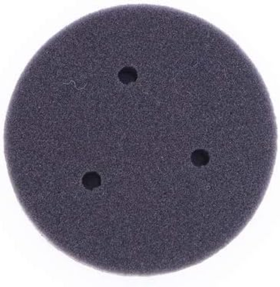 A 3" black foam finishing pad, designed for fine-cut polishing, removing buffing swirls, marring, and enhancing paint correction for a smooth, flawless finish. A 3" black foam finishing pad, designed for fine-cut polishing, removing buffing swirls, marring, and enhancing paint correction for a smooth, flawless finish.
