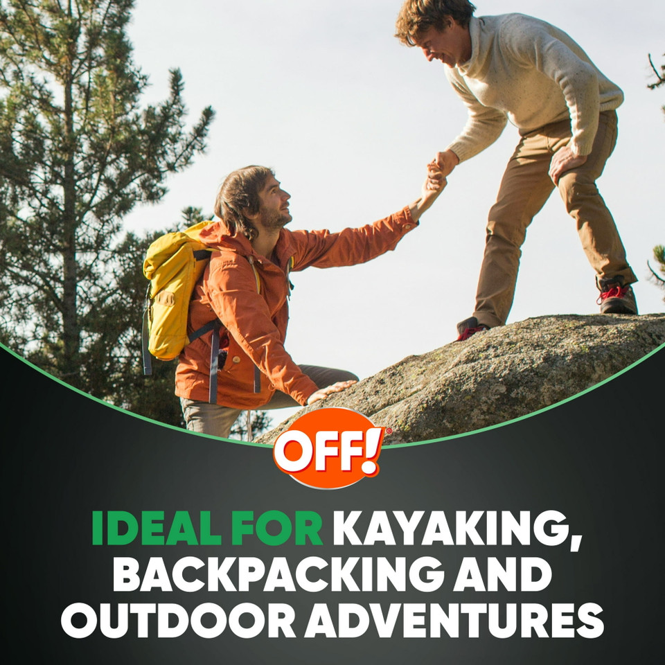 OFF! Deep Woods Mosquito Repellent V, up to 8 Hours of Protection from Mosquitoes, 6 oz
