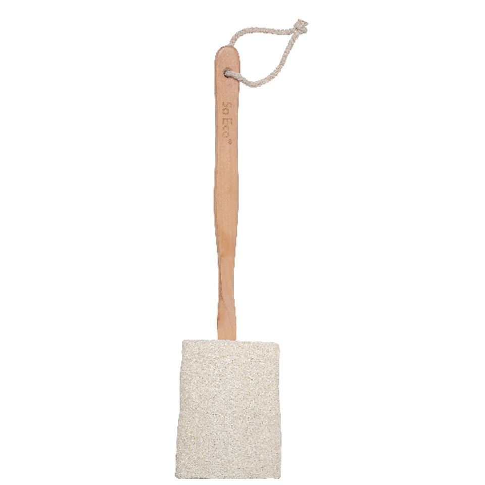 So Eco Flat Loofah With Wooden Handle