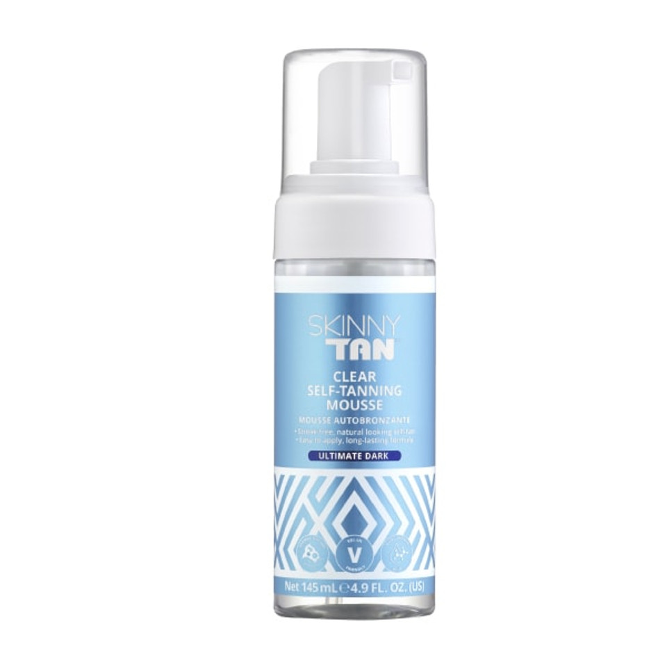 Skinny Tan Clear Self-Tanning Mousse Ultimate Dark
