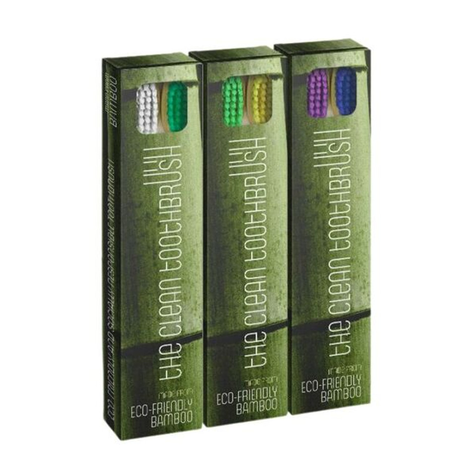 The Clean Toothbrush - Eco-Friendly Toothbrush - 6 Pack