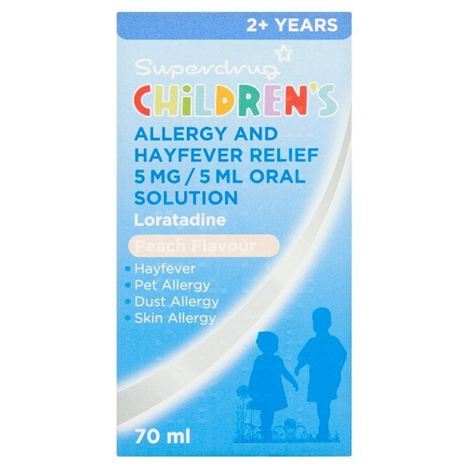 Children'S Allergy & Hayfever Relief 5Mg /5 Ml Oral Solution 2+ Years