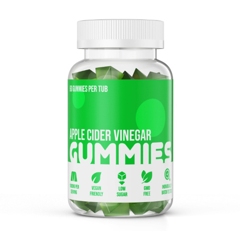 Nuke Nutrition Apple Cider Vinegar Gummies Weight Loss X 60