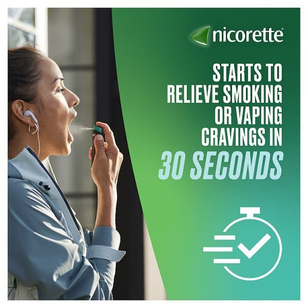Nicoretteâ® Quickmist 1Mg Nicotine Mouthspray (Stop Smoking)