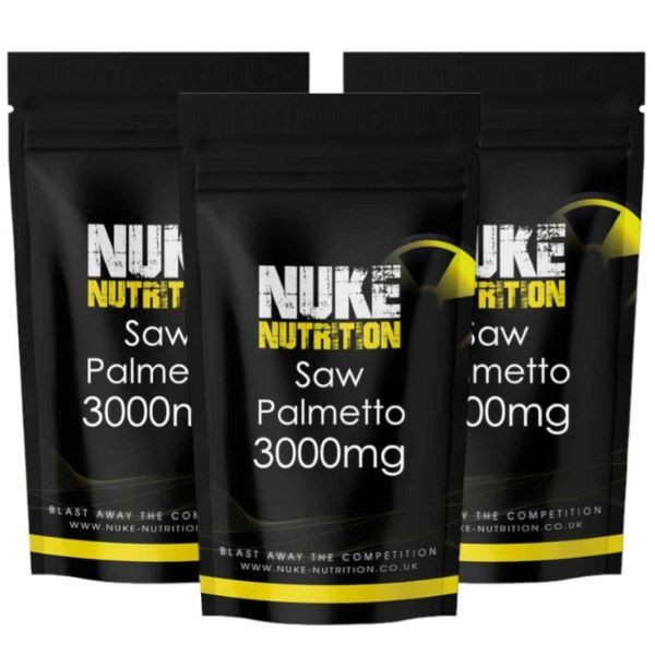 Nuke Nutrition Saw Palmetto 3000Mg -180Ct