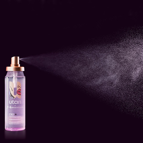 Utan X Jamie Genevieve Cbd Tanning Water Facial Mist 100Ml