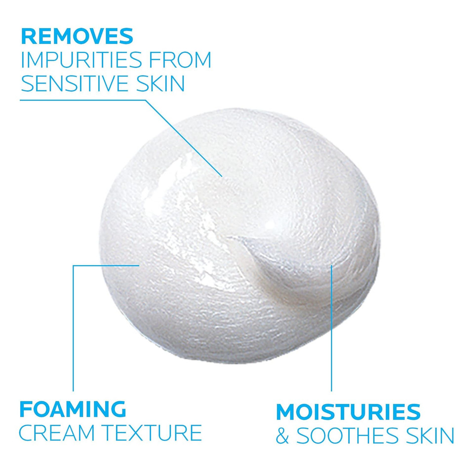 La Roche-Posay Toleriane Purifying Foaming Cream Cleanser For Oily Skin, Daily Face Wash With Ceramides And Niacinamide, Oil-Free, Fragrance Free