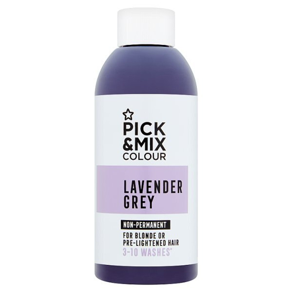 Pick & Mix Semi Permanent Hair Dye Lavender Grey 125Ml