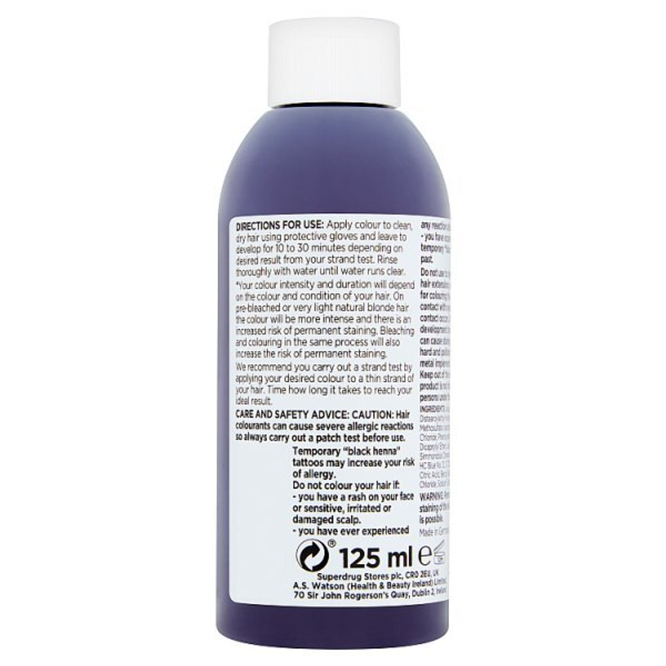 Pick & Mix Semi Permanent Hair Dye Lavender Grey 125Ml