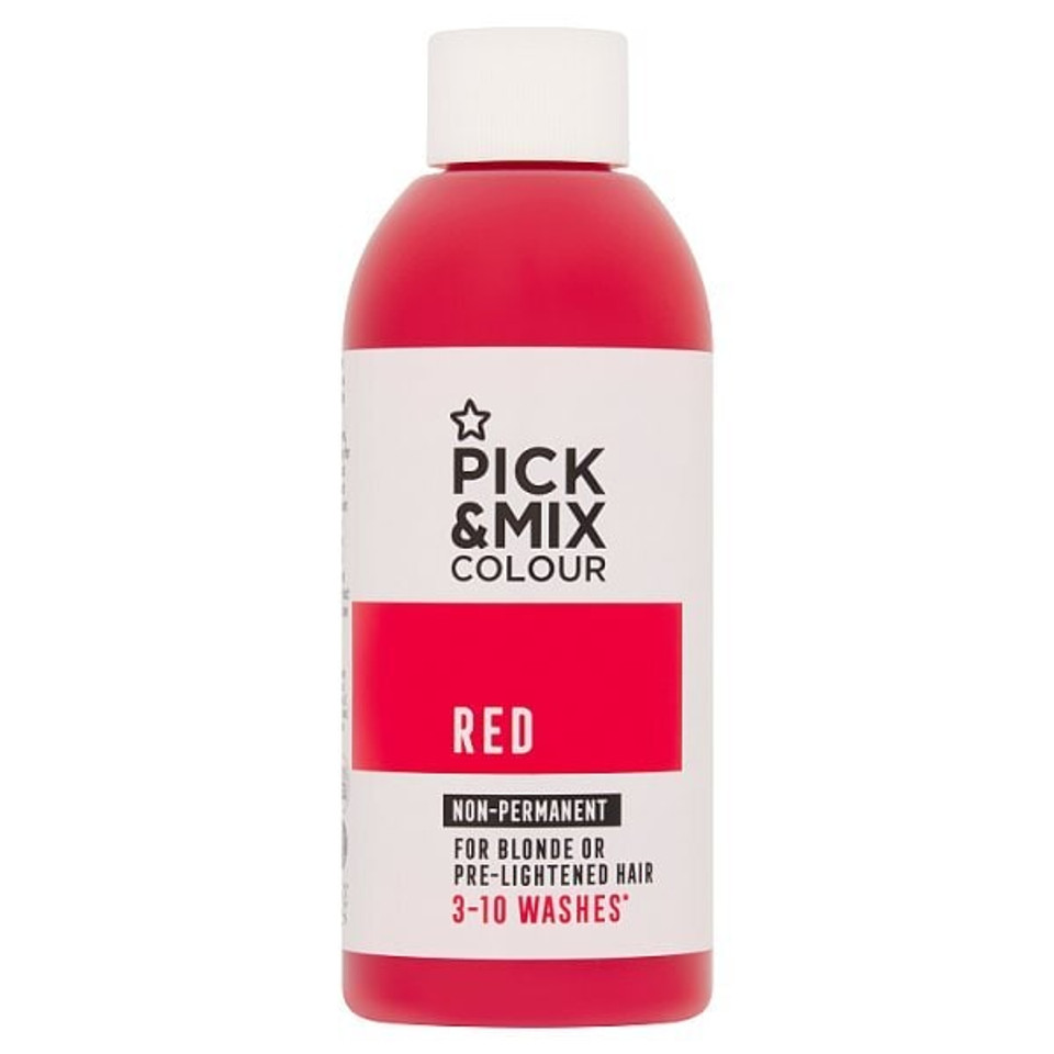 Pick & Mix Hair Dye Semi Permanent Red 125 Ml