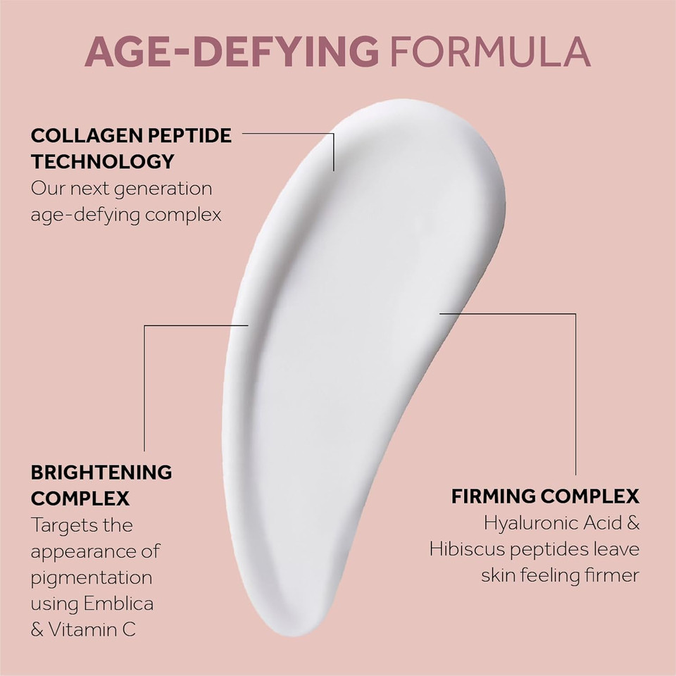 No7 Restore & Renew Dual Action Cleansing Lotion - Facial Cleanser & Exfoliant with Alpha Hydroxy Acid - Cleansing Lotion Makeup Remover for Anti-Aging