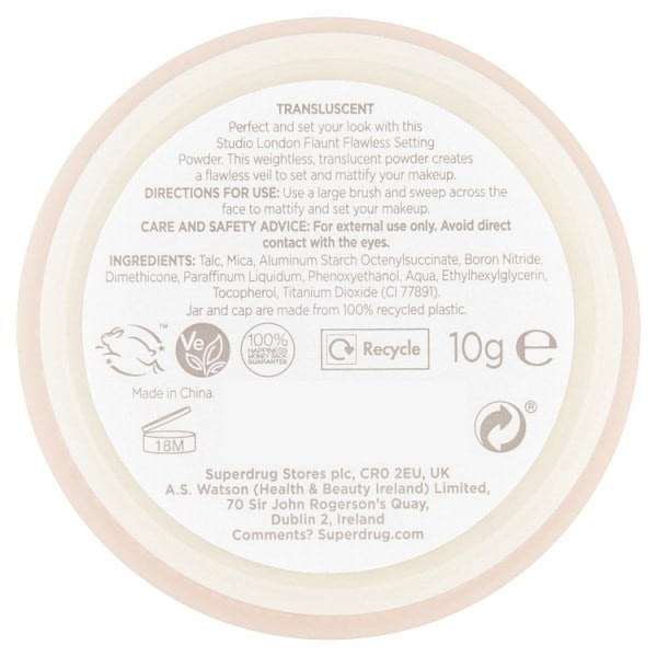 Studio London Flaunt Flawless Loose Powder Translucent