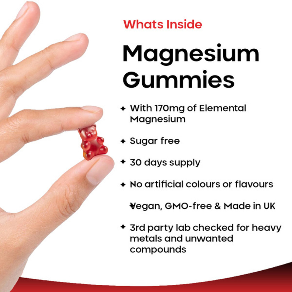 New Leaf - Magnesium Gummies 60 Sugar Free 1000Mg Gummies