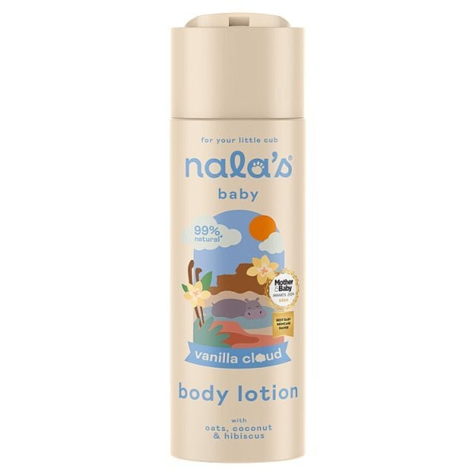 Nala'S Baby Body Lotion Vanilla Cloud 200Ml