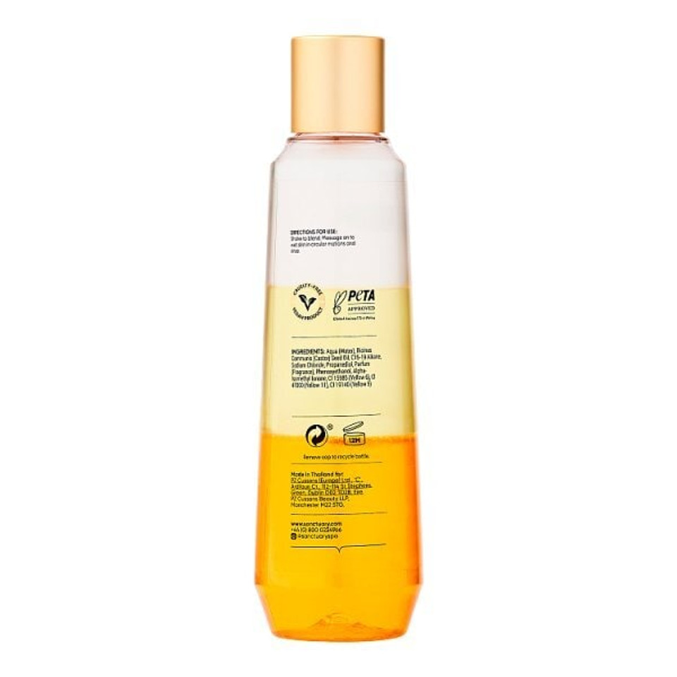 Sanctuary Spa Golden Sandalwood Three-Phase Shower Oil 200Ml
