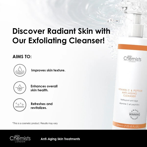 Skinchemists Vitamin C & Peptide Cleanser 200Ml