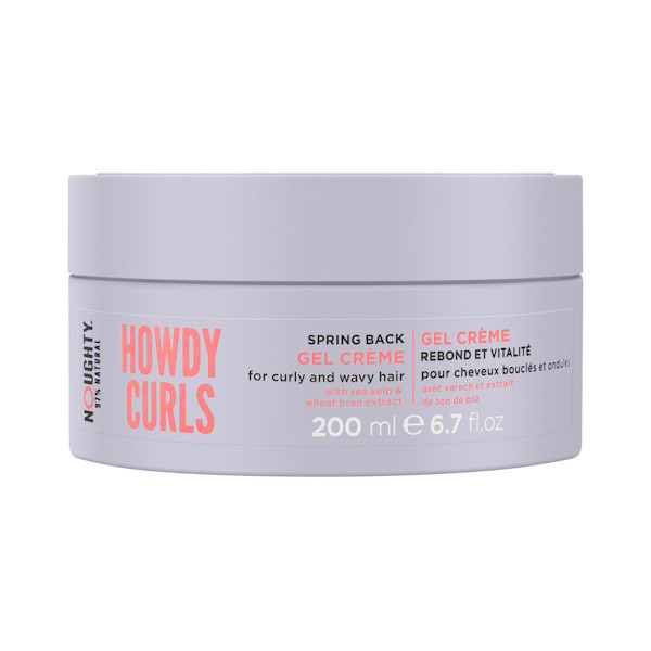 Noughty Howdy Curls Spring Back Gel Crã¨Me 200Ml