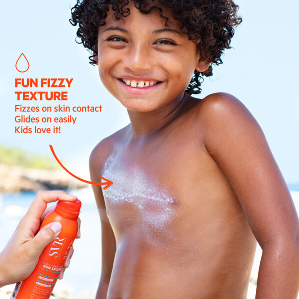 Svr Sun Secure Spf 50+ Face And Body Fizzy Milk, 200Ml