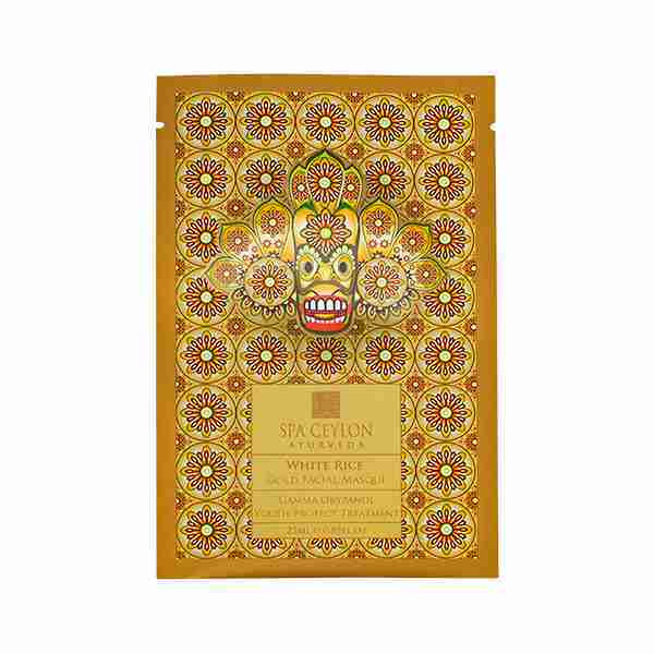 Spa Ceylon White Rice - Gold Facial Masque-25Ml