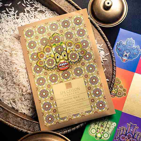 Spa Ceylon White Rice - Gold Facial Masque-25Ml