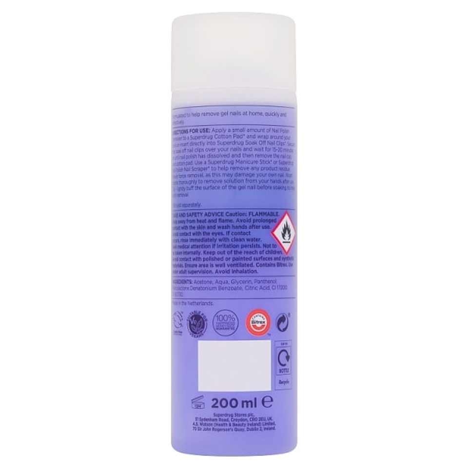 Nail Polish Remover Gel 250Ml