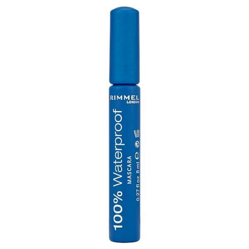 Rimmel 100% Waterproof Mascara Black 1