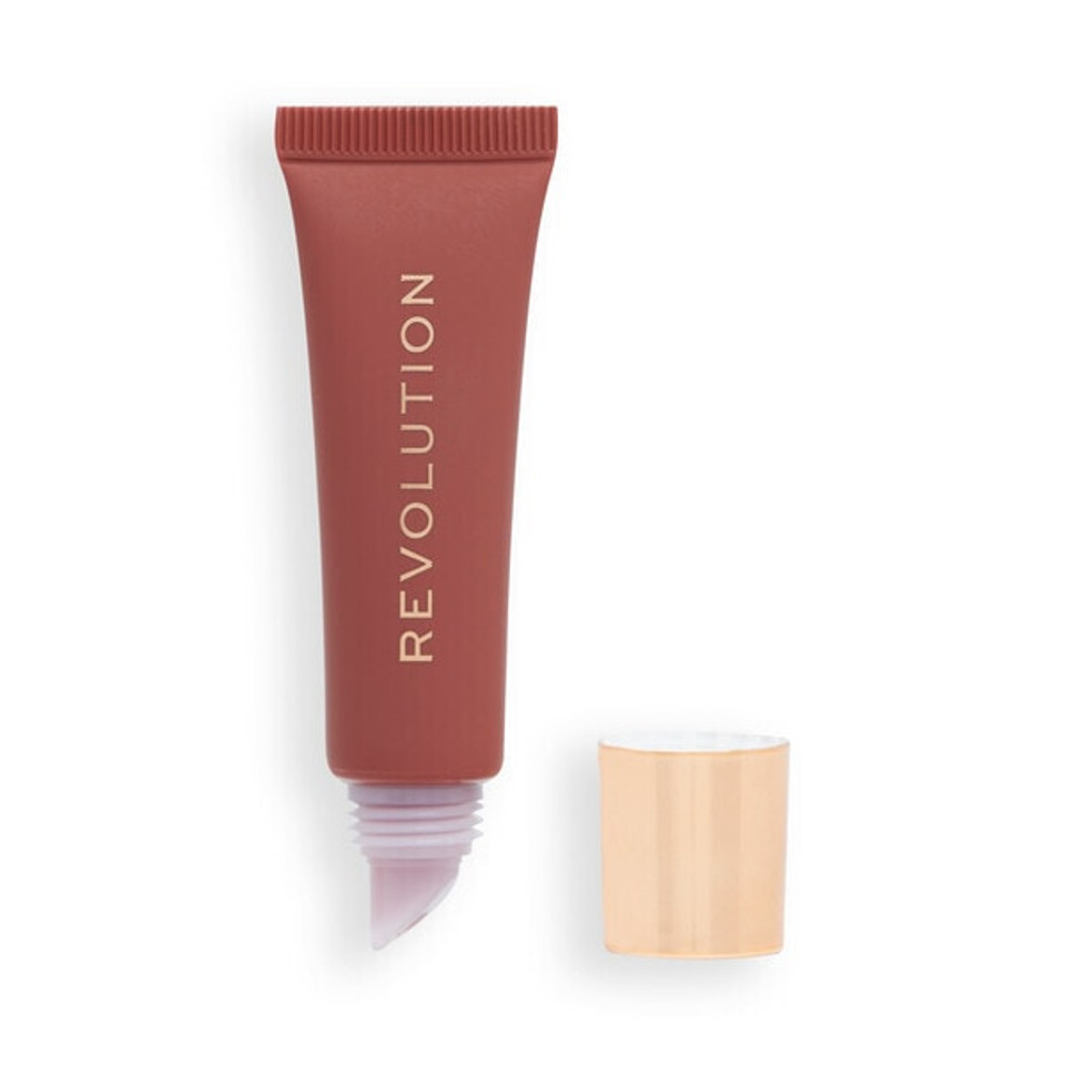 Revolution Juicy Peptide Lip Balm Nude Latte