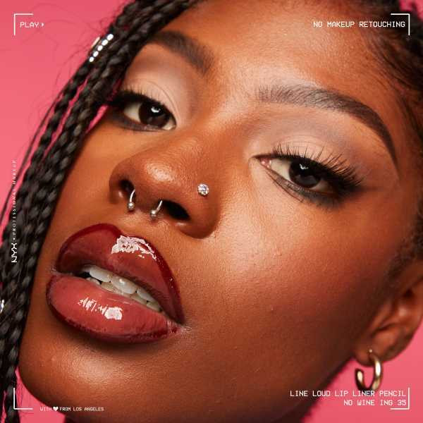 Nyx Professional Makeup Line Loud Lip Liner No Wine Ing
