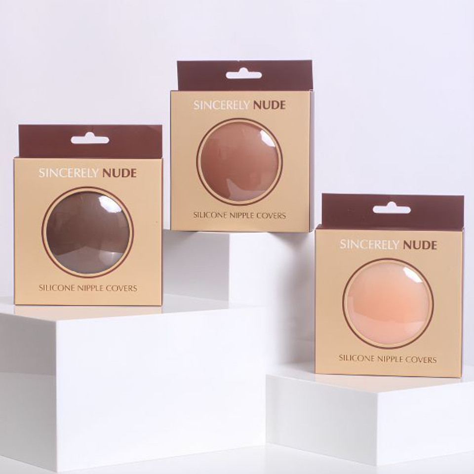 Sincerely Nude Reusable Silicone Nipple Covers-Dusk
