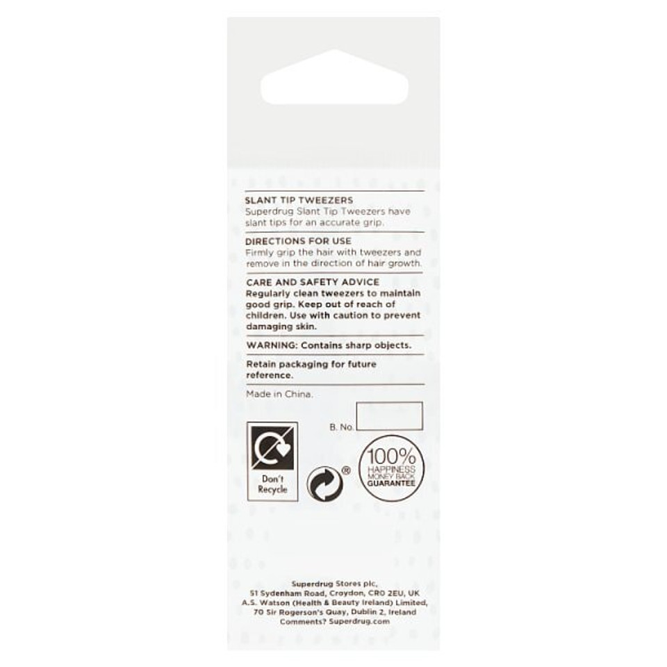 Slanted Tweezers