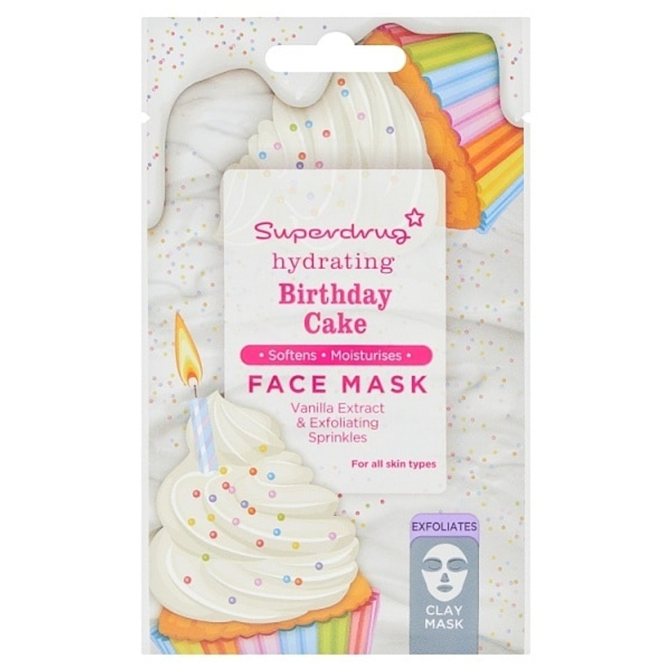 Birthday Cake Face Mask