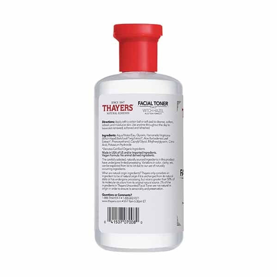 Thayers Hydrating Alcohol-Free Facial Toners - Unscented
