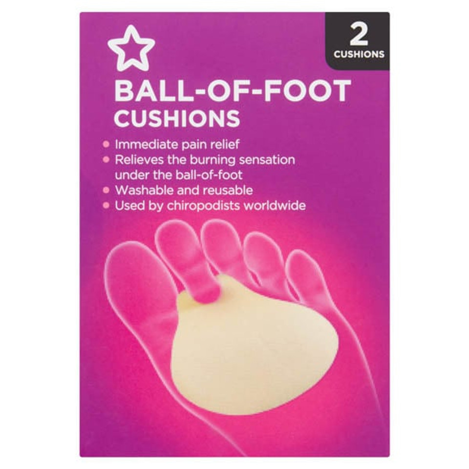 Toe Loop Ball Of Foot Cushion X2