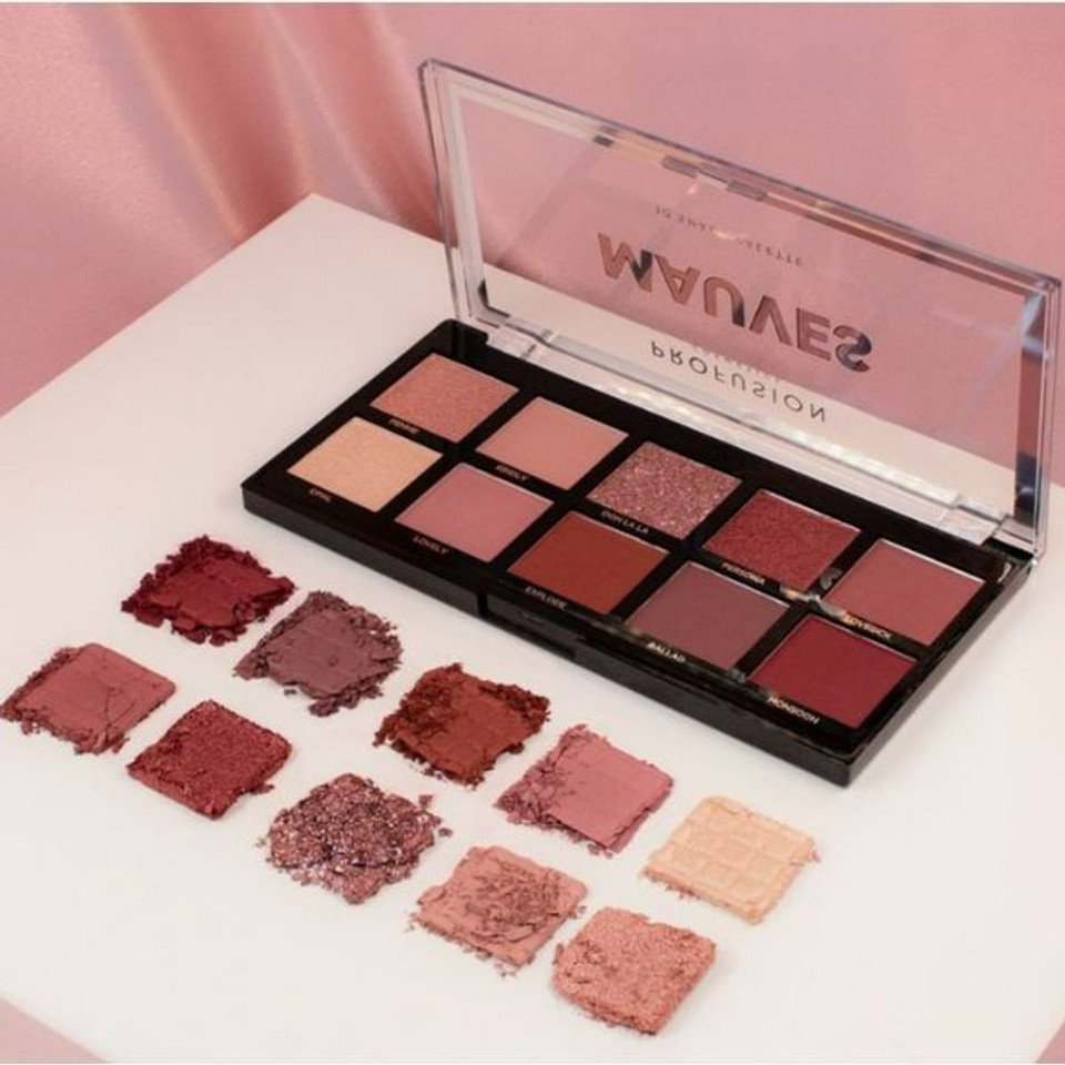 Profusion Cosmetics Mauves - 10 Shade Eyeshadow Palette