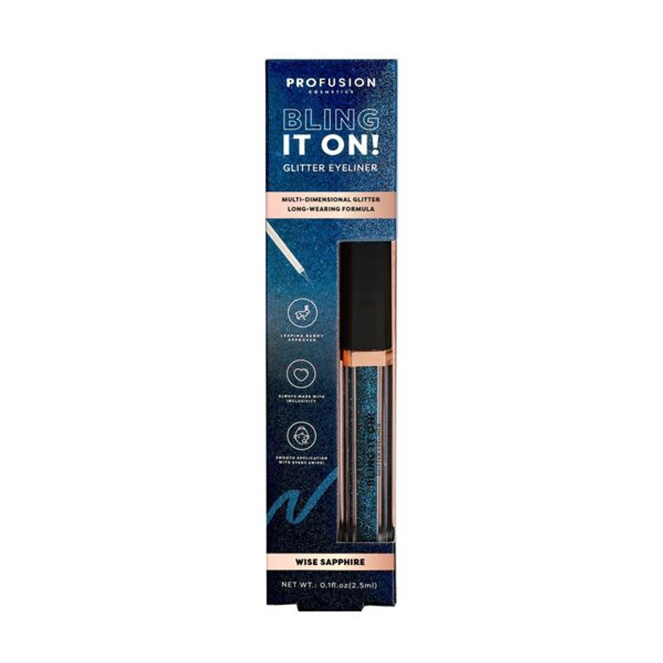Profusion Cosmetics Bling It On Eyeliner - Wise Sapphire