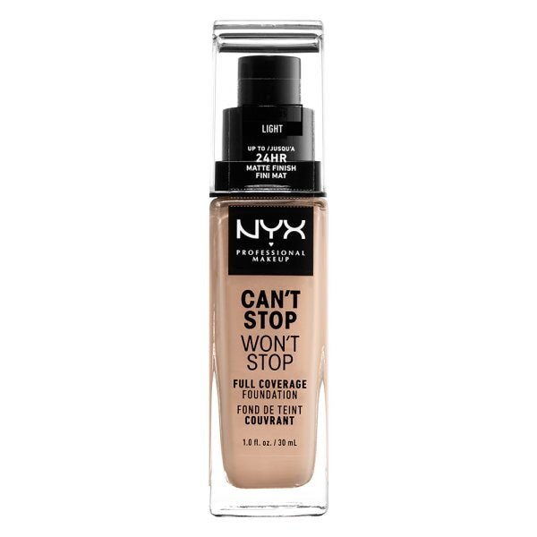 Nyx Professional Makeup Cant Stop Foundation Light