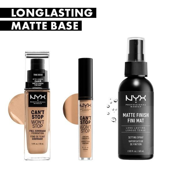 Nyx Professional Makeup Cant Stop Foundation Classic Tan