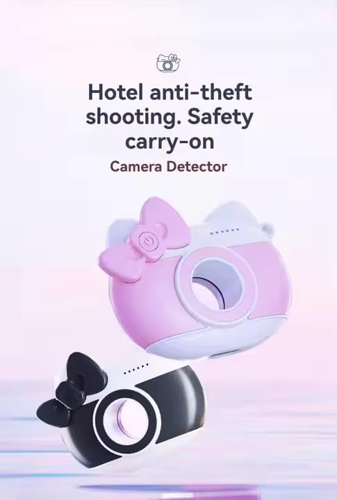 VALUEVIBES Anti Camera Detector, Sneak Detector & 2MP HD Digital Camera for Girls, Anti-Peep Infrared Privacy Device with Video Recording
