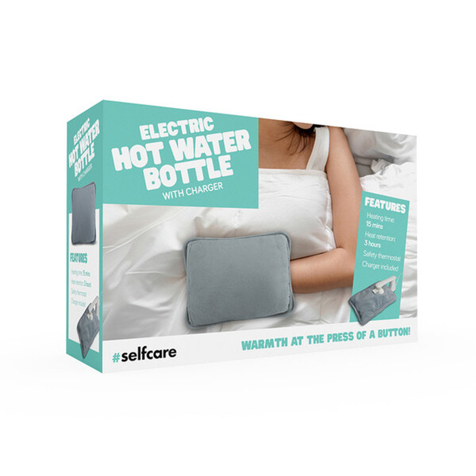 Selfcare Electric Hot Water Bottle With Charger