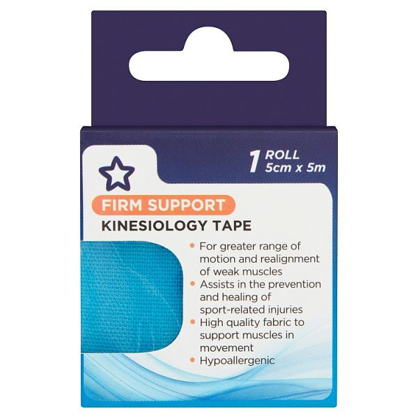 Kinesiology Tape 5Cm X 5M Stretched Blue