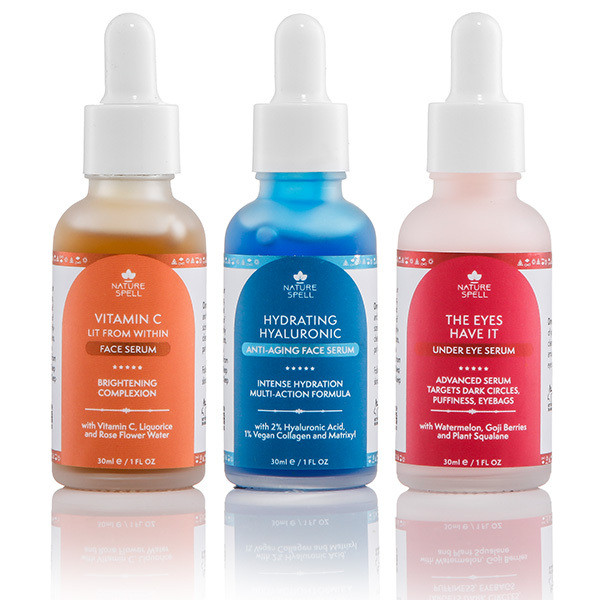 Nature Spell Supreme Serum Skincare Trio 3X30Ml