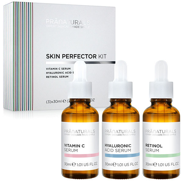 Pranaturals Skin Perfector Face Serum Kit 3X30Ml