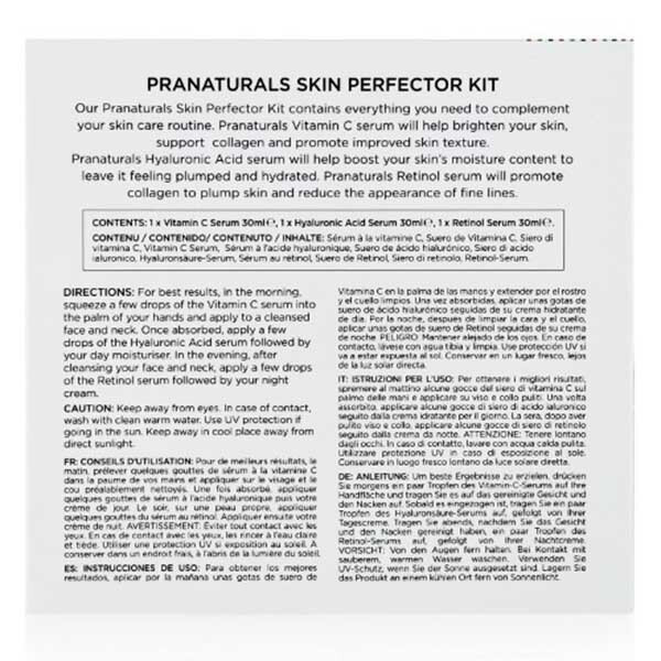 Pranaturals Skin Perfector Face Serum Kit 3X30Ml