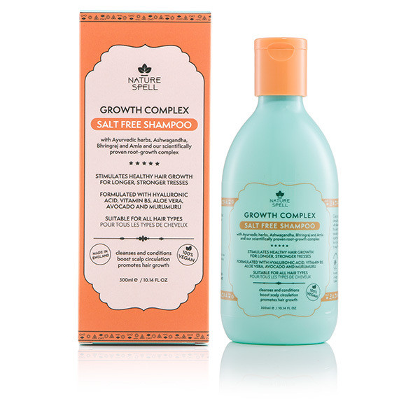 Nature Spell Growth Complex Salt Free Shampoo 300Ml