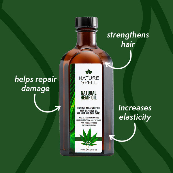 Nature Spell Hemp Oil For Hair & Skin