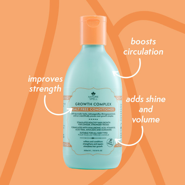 Nature Spell Growth Complex Salt Free Shampoo & Conditioner