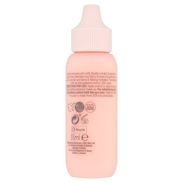 Studio London Superboost Face Milk Primer Berries 35Ml