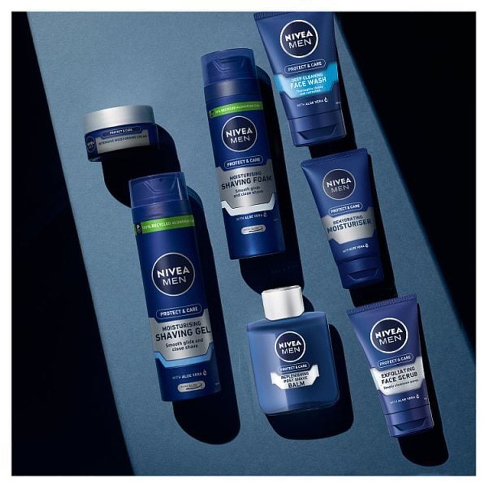 Nivea Men Moisturising Face Cream, Protect & Care, 50Ml