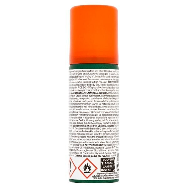 Buzz Off Extra Strength Bug Repellent Spray 50Ml